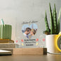 Missing Piece |Acrylic Square Plaque