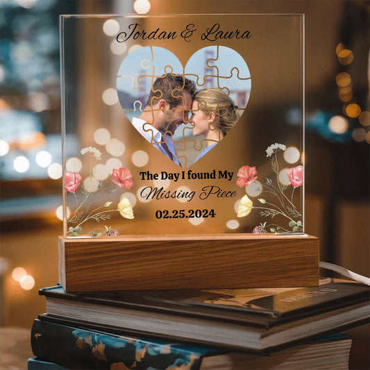 Missing Piece |Acrylic Square Plaque